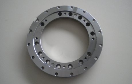 Punched steel flange 